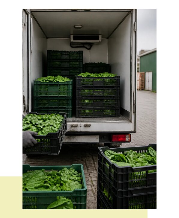 Перевозка шпината в Анапу с сохранением свежести продукции